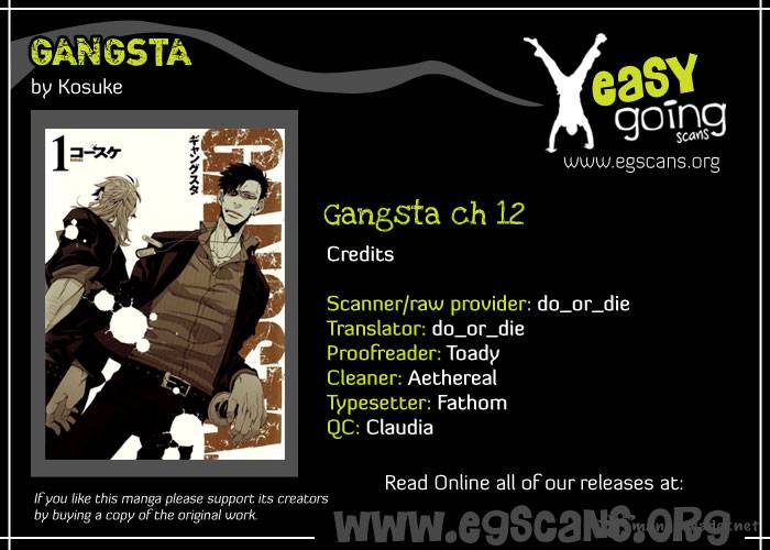 Gangsta Chapter 12 Page 1