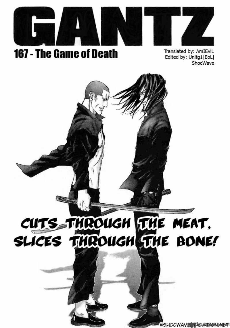 Gantz Chapter 167 Page 1