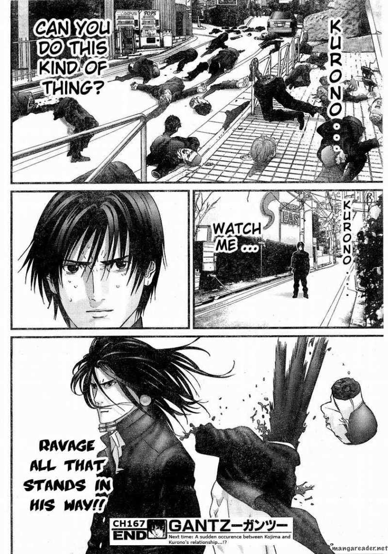 Gantz Chapter 167 Page 16