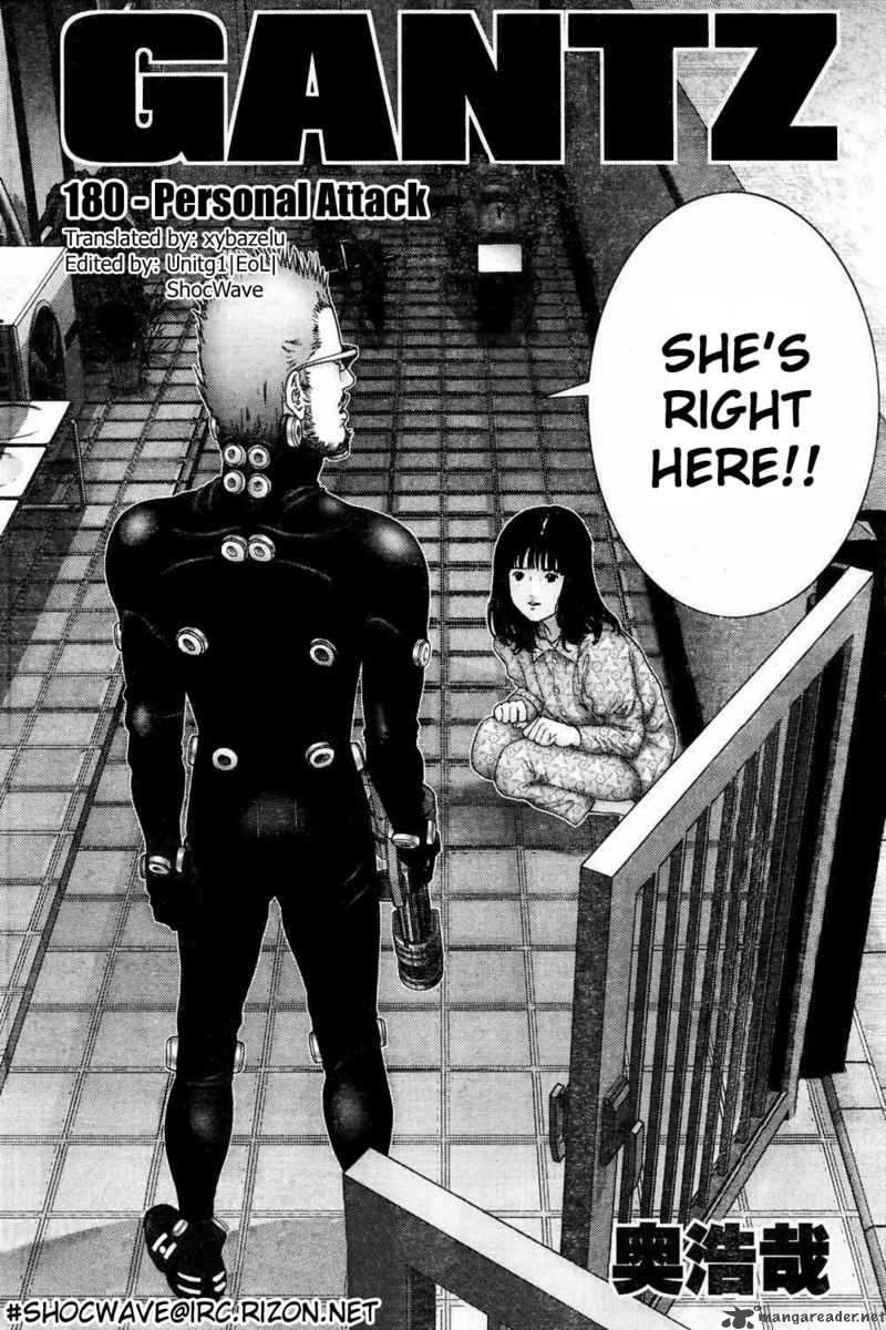 Gantz Chapter 180 Page 2