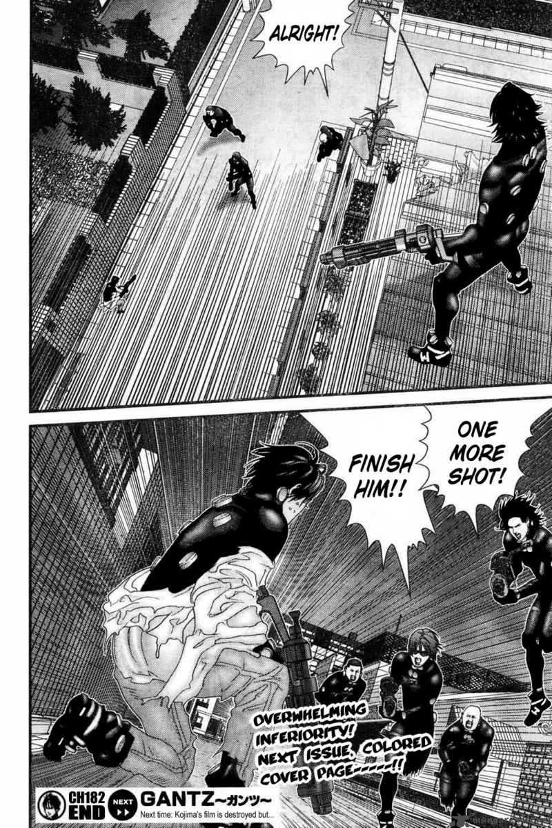 Gantz Chapter 182 Page 16