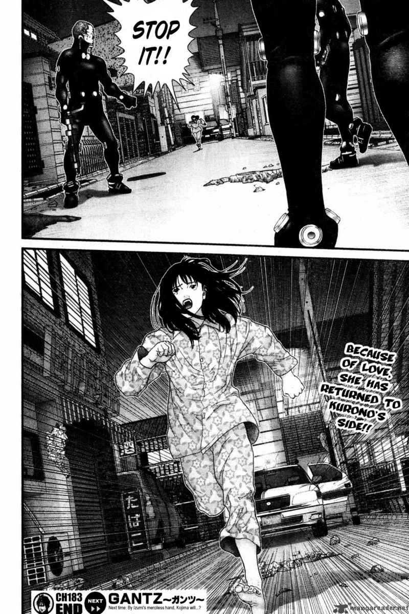 Gantz Chapter 183 Page 19