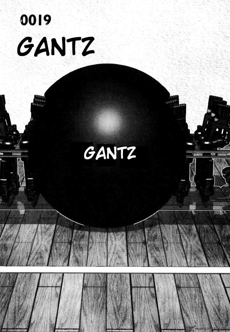 Gantz Chapter 19 Page 1