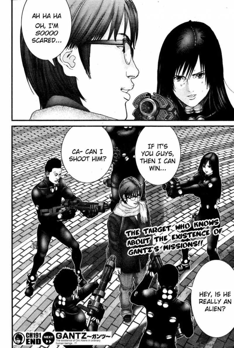 Gantz Chapter 191 Page 17