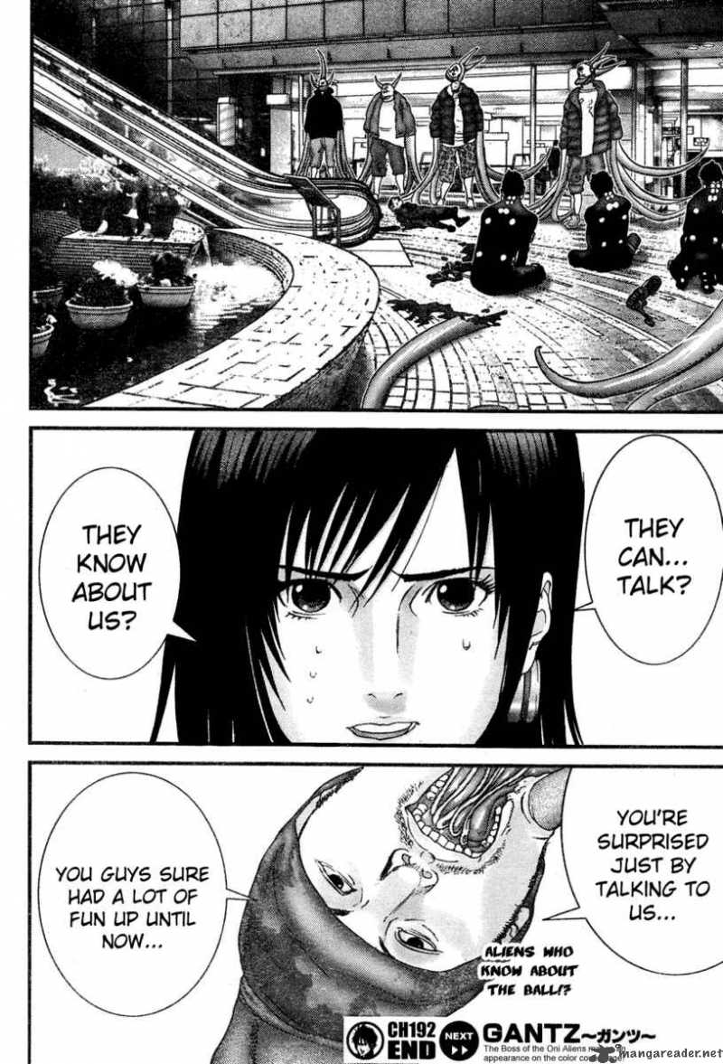 Gantz Chapter 192 Page 17