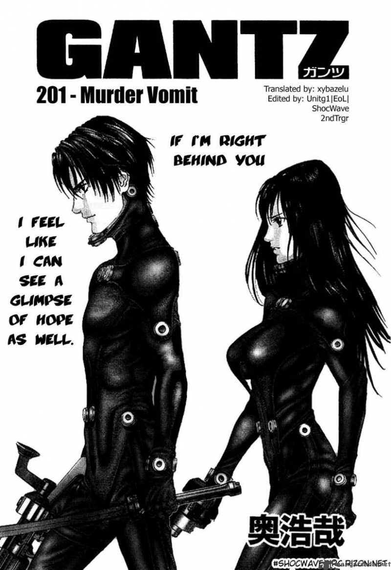 Gantz Chapter 201 Page 1