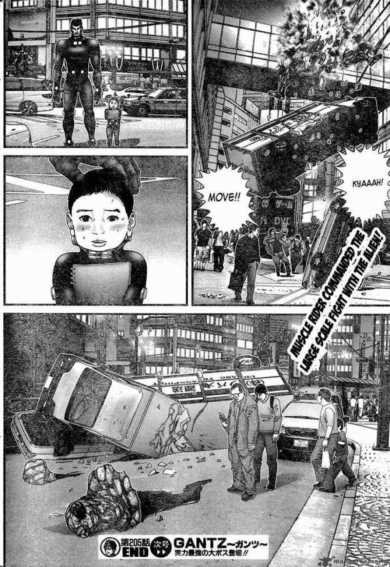 Gantz Chapter 205 Page 18