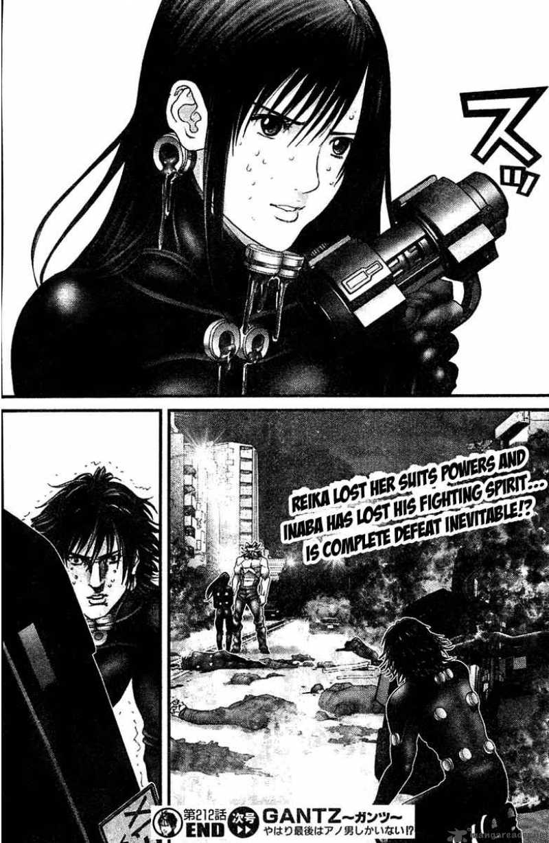 Gantz Chapter 212 Page 18