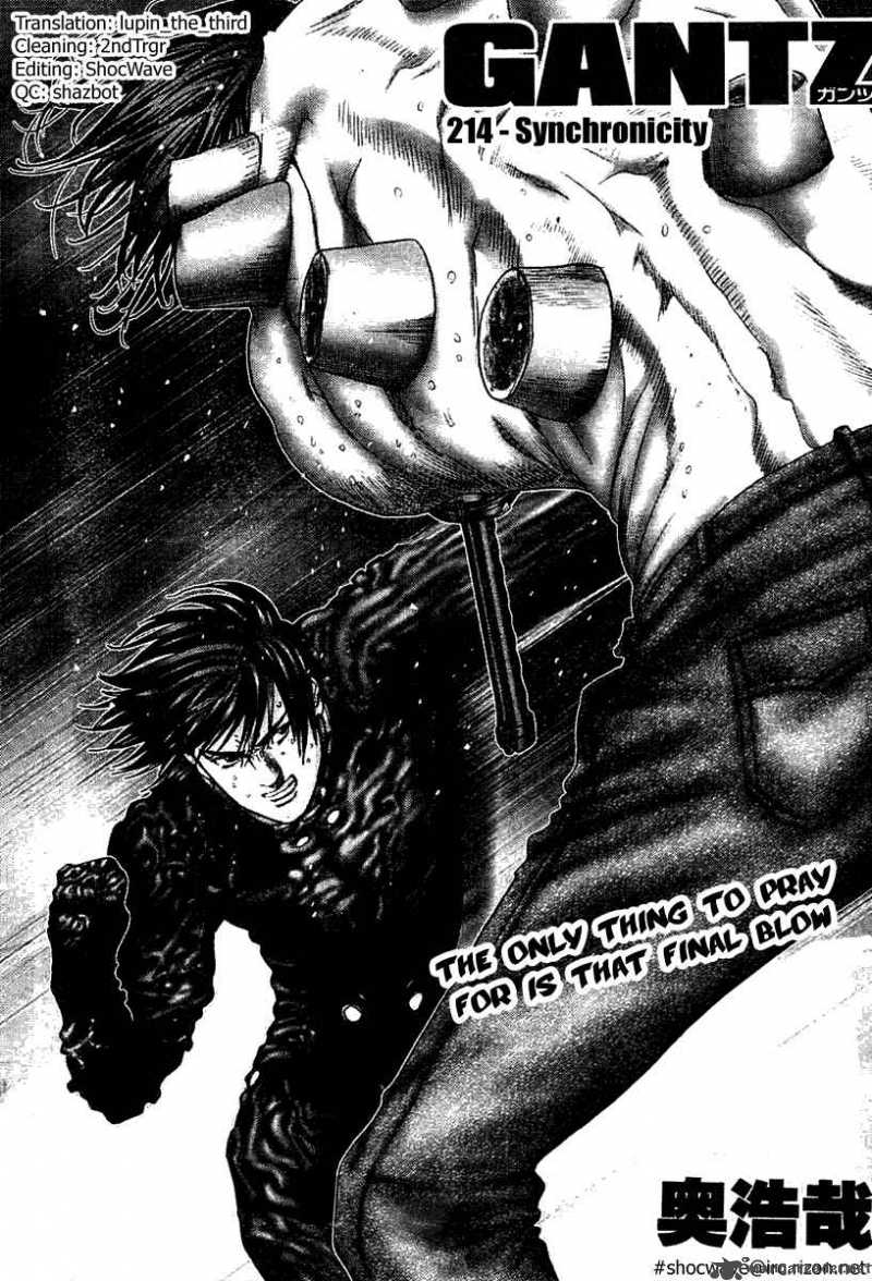 Gantz Chapter 214 Page 2