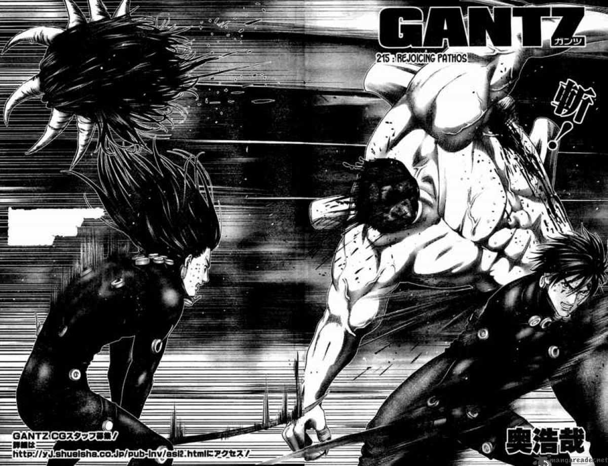 Gantz Chapter 215 Page 2