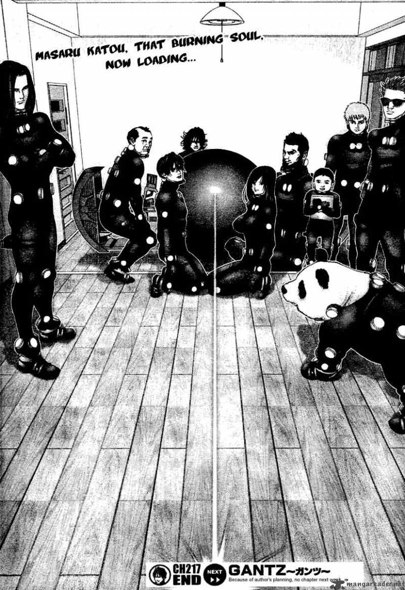 Gantz Chapter 217 Page 18