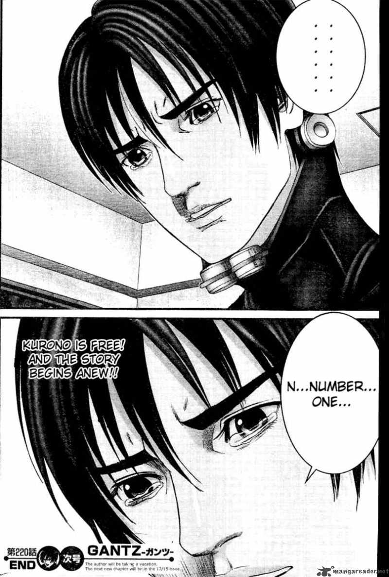 Gantz Chapter 220 Page 18