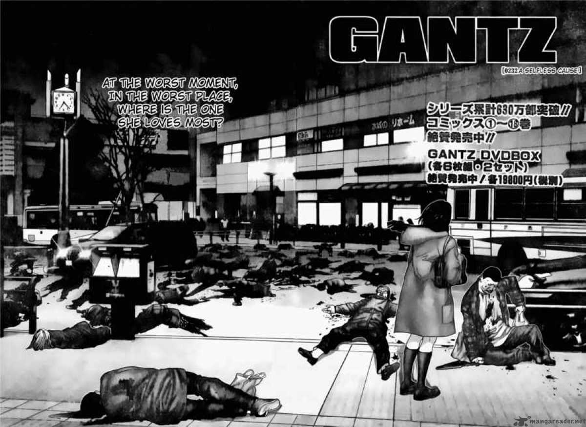 Gantz Chapter 232 Page 3