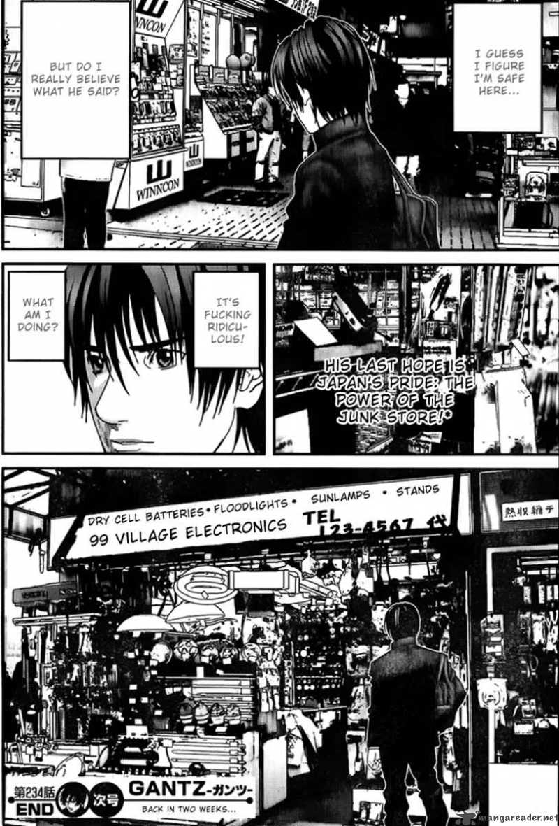 Gantz Chapter 234 Page 18