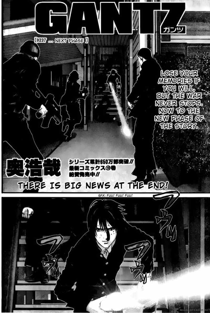 Gantz Chapter 237 Page 3