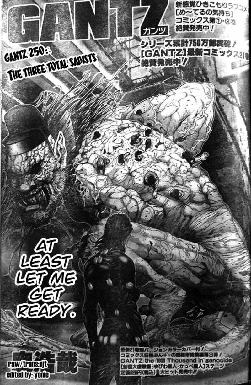 Gantz Chapter 250 Page 1