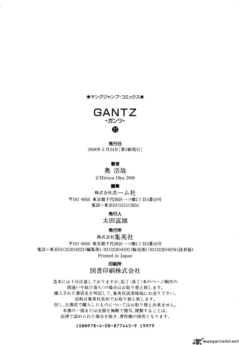 Gantz Chapter 264 Page 31