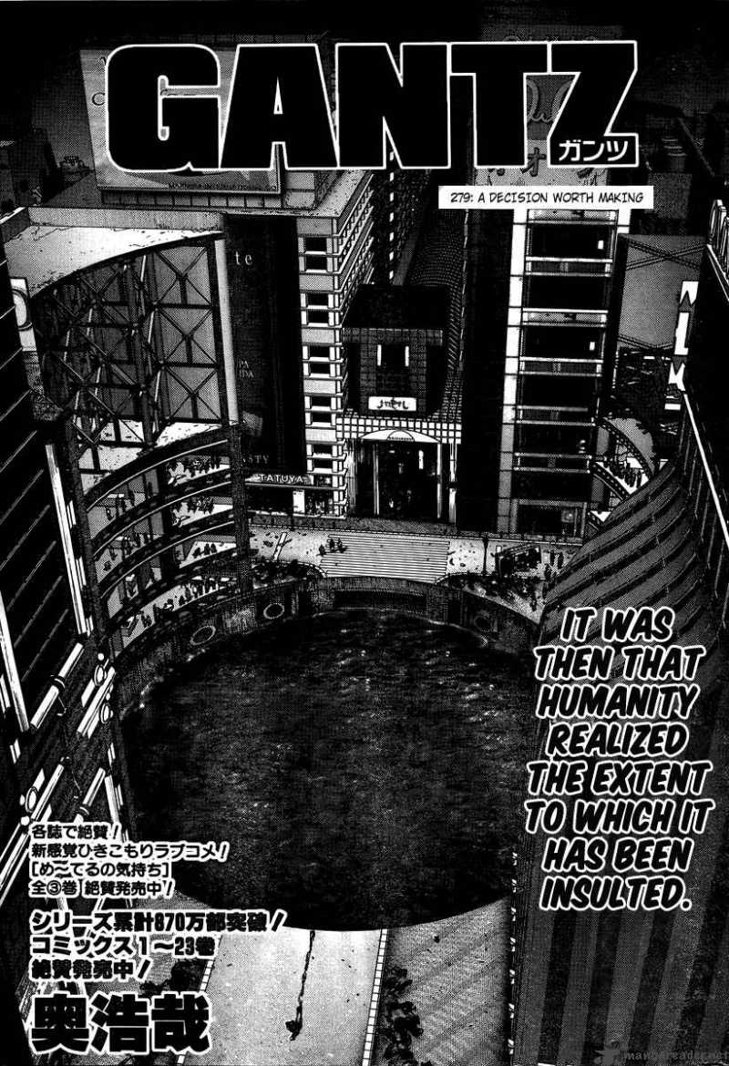 Gantz Chapter 279 Page 2