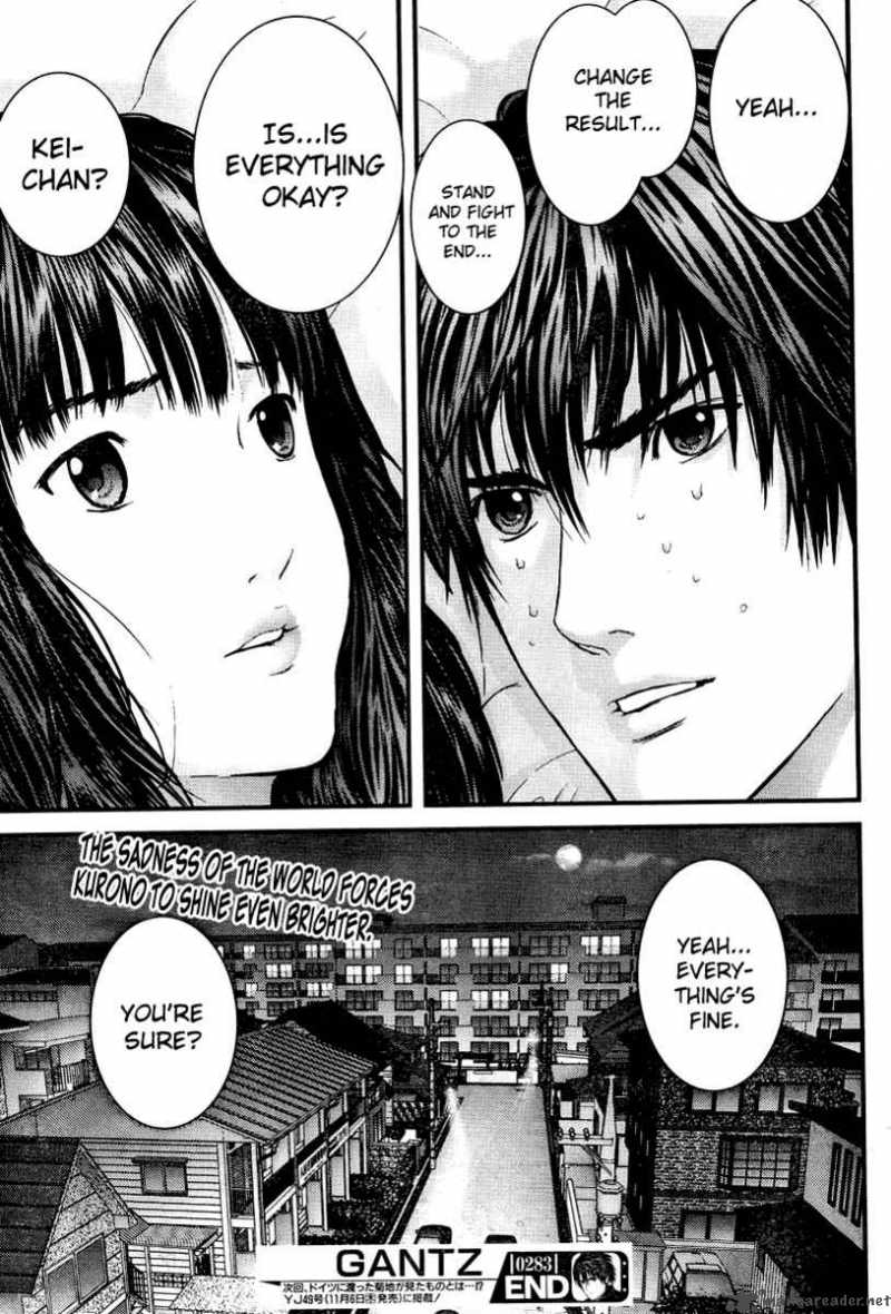 Gantz Chapter 283 Page 18