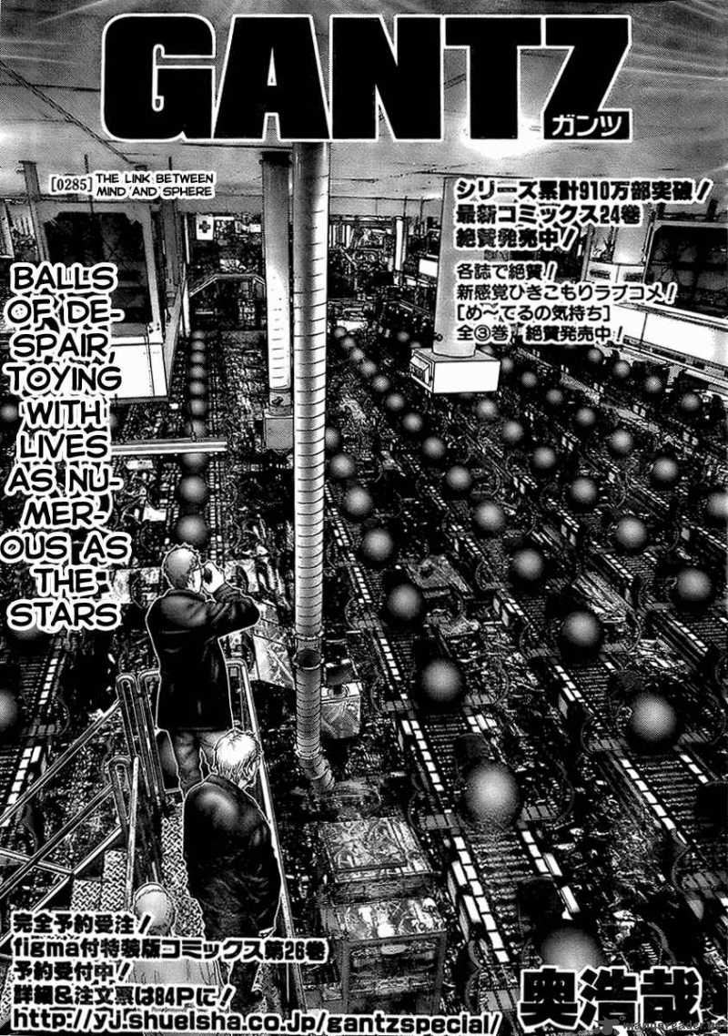 Gantz Chapter 285 Page 2