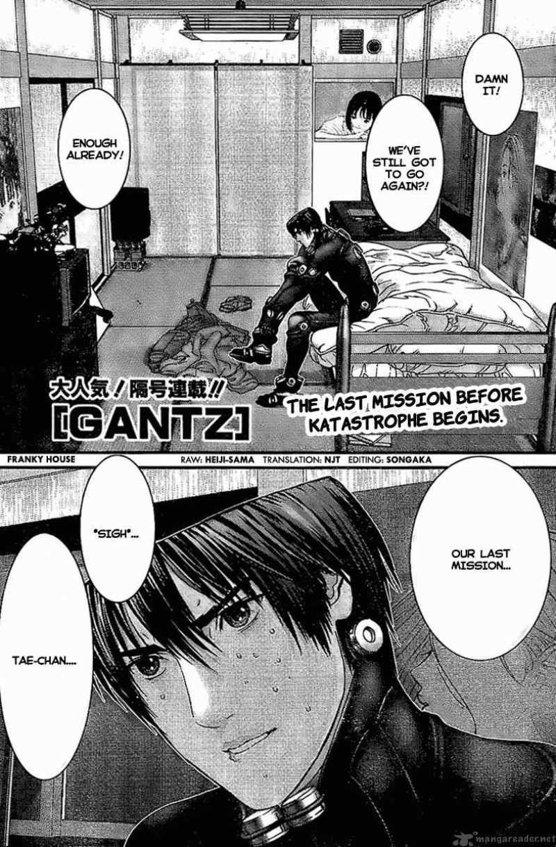 Gantz Chapter 290 Page 1