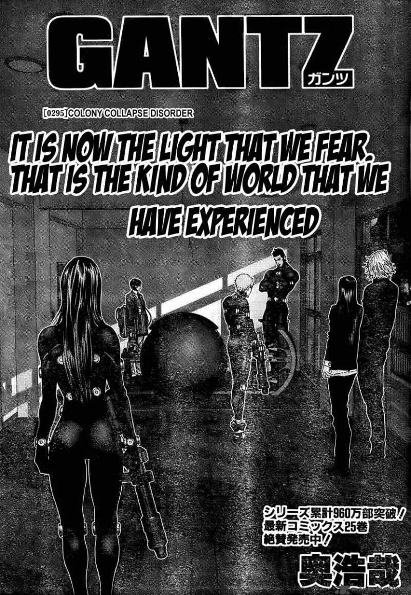 Gantz Chapter 295 Page 1