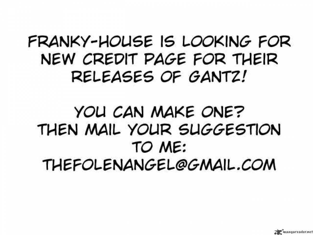 Gantz Chapter 313 Page 1