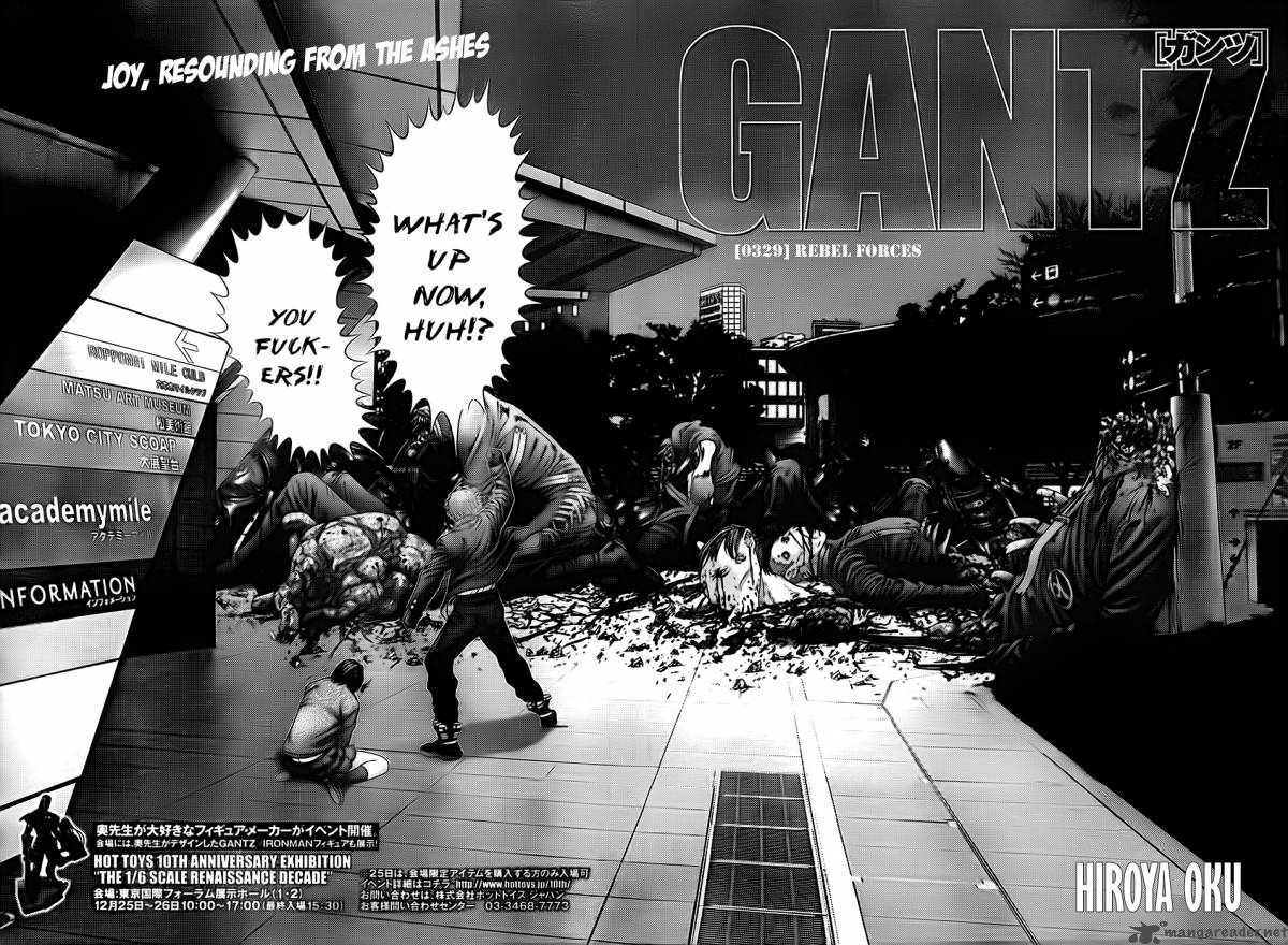 Gantz Chapter 329 Page 3