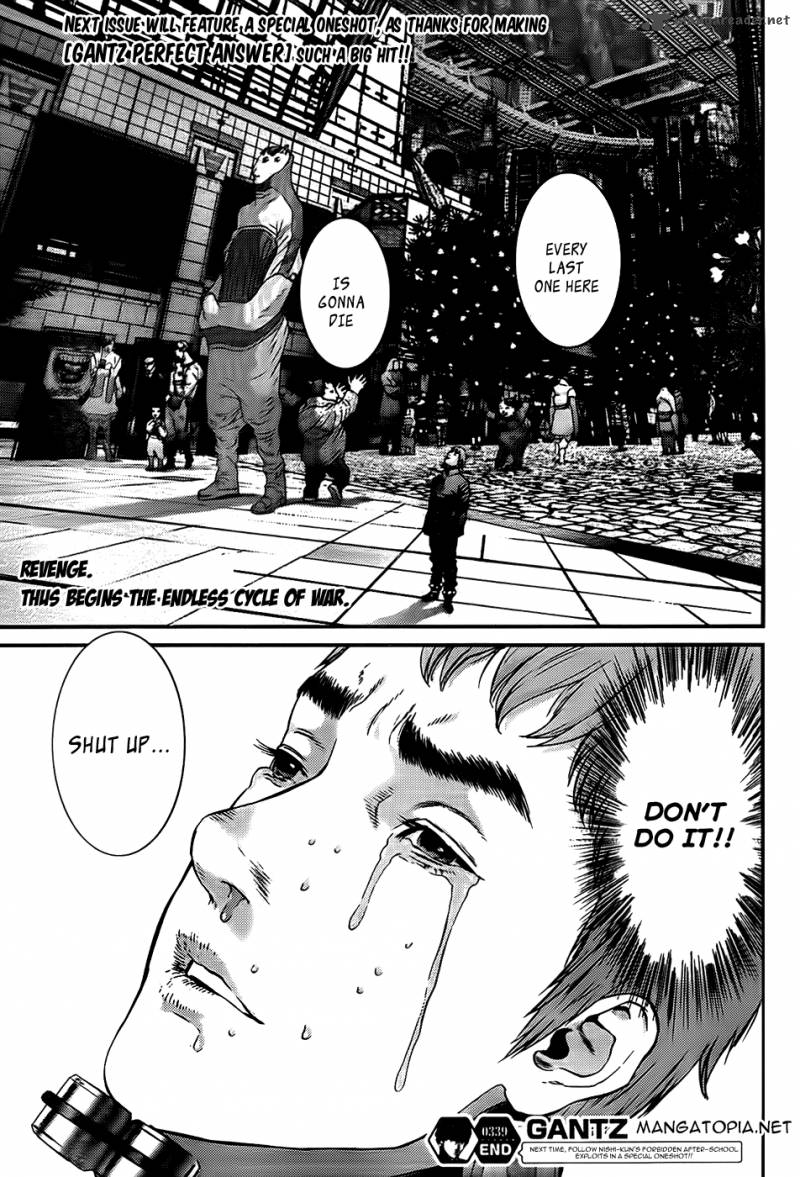 Gantz Chapter 339 Page 23