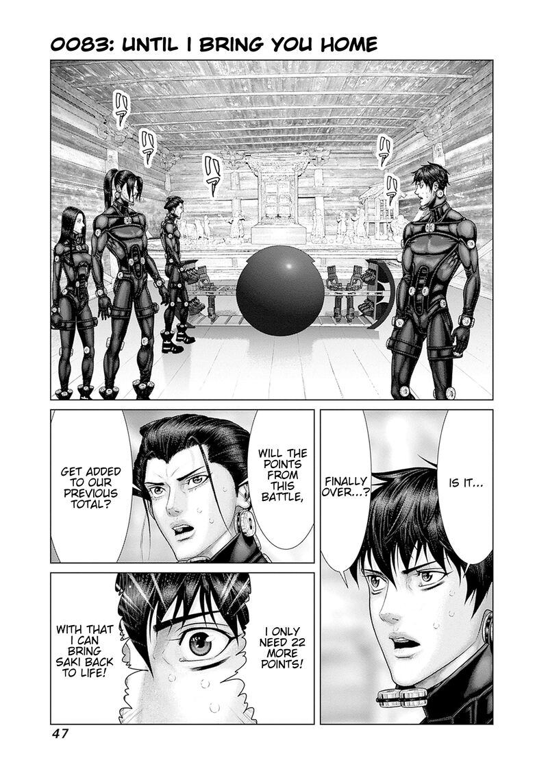 Gantze Chapter 83 Page 1