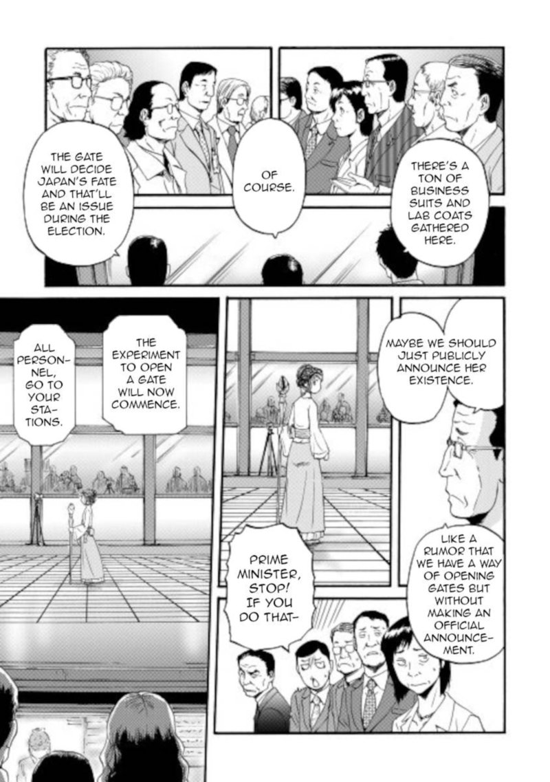 Gate Jietai Kare No Chi Nite Kaku Tatakeri Chapter 105 Page 35