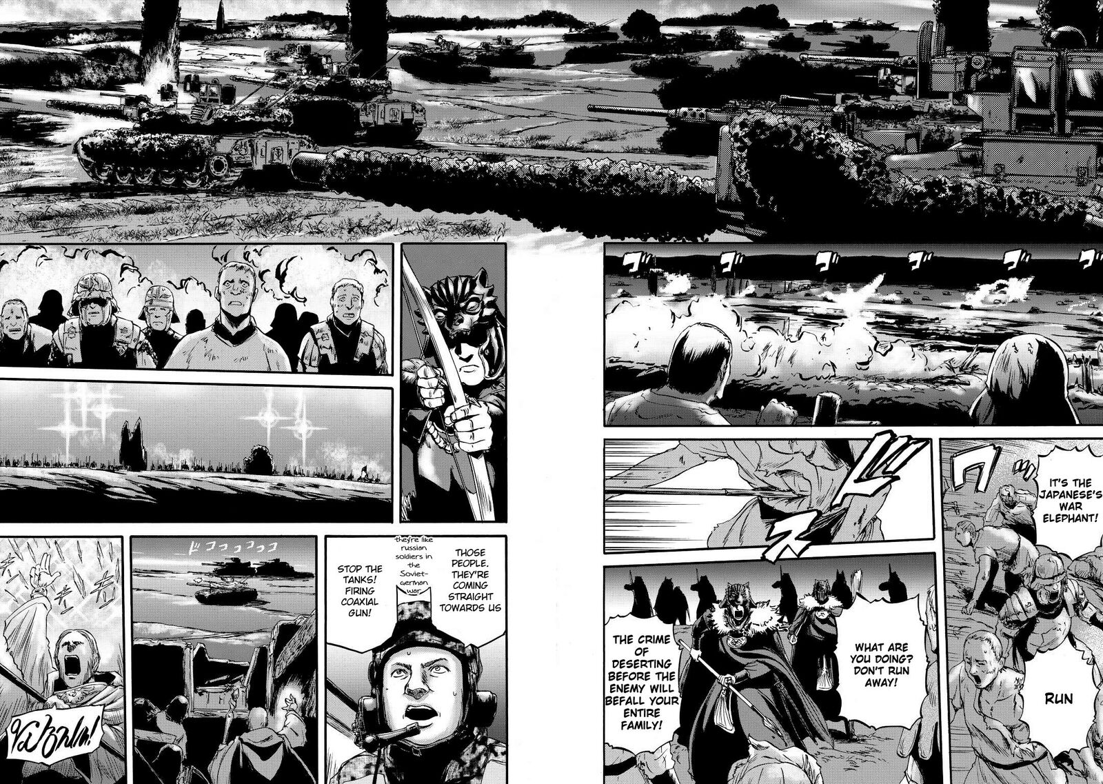 Gate Jietai Kare No Chi Nite Kaku Tatakeri Chapter 115 Page 22