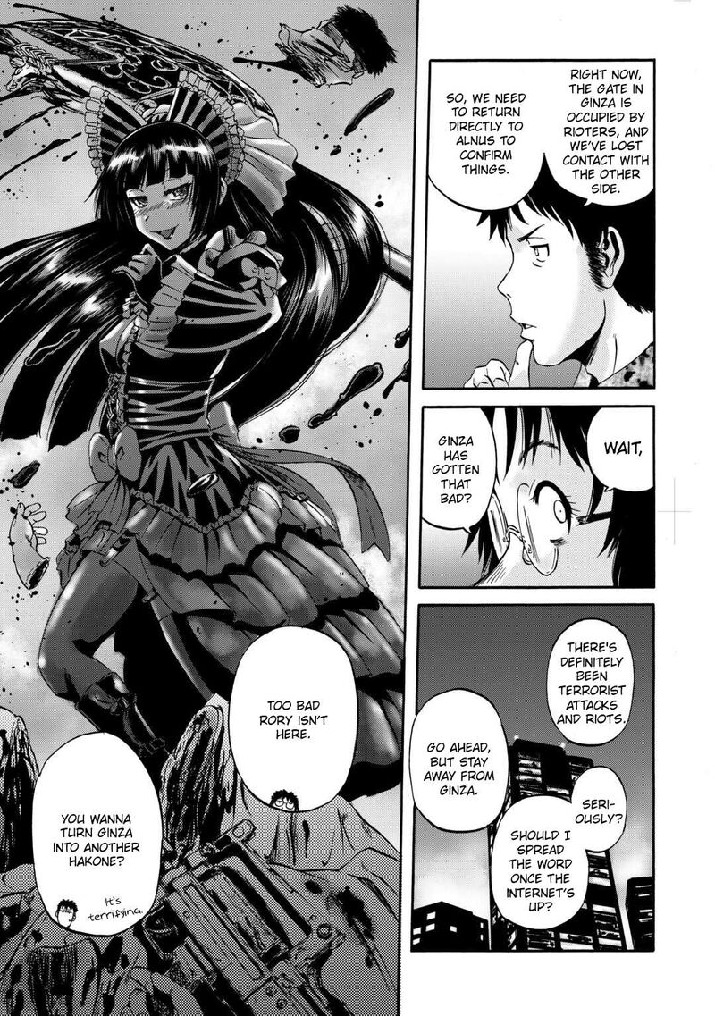 Gate Jietai Kare No Chi Nite Kaku Tatakeri Chapter 135 Page 12
