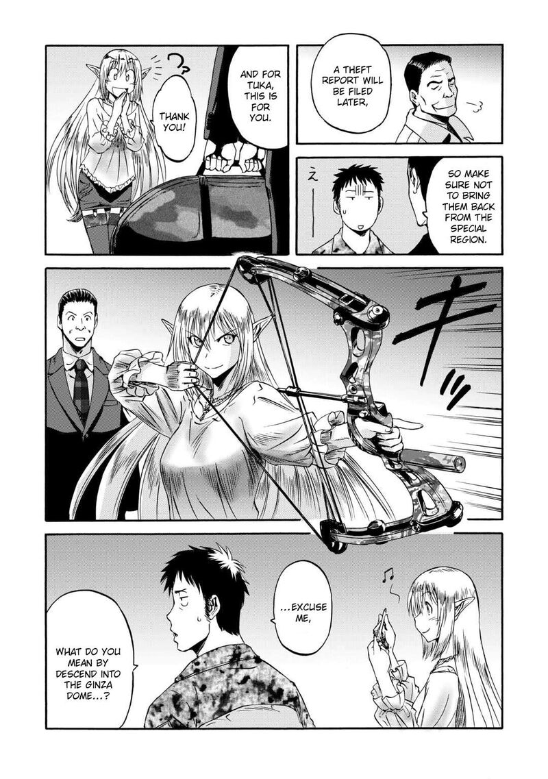 Gate Jietai Kare No Chi Nite Kaku Tatakeri Chapter 135 Page 33
