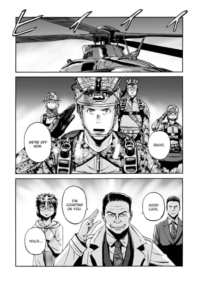 Gate Jietai Kare No Chi Nite Kaku Tatakeri Chapter 135 Page 36