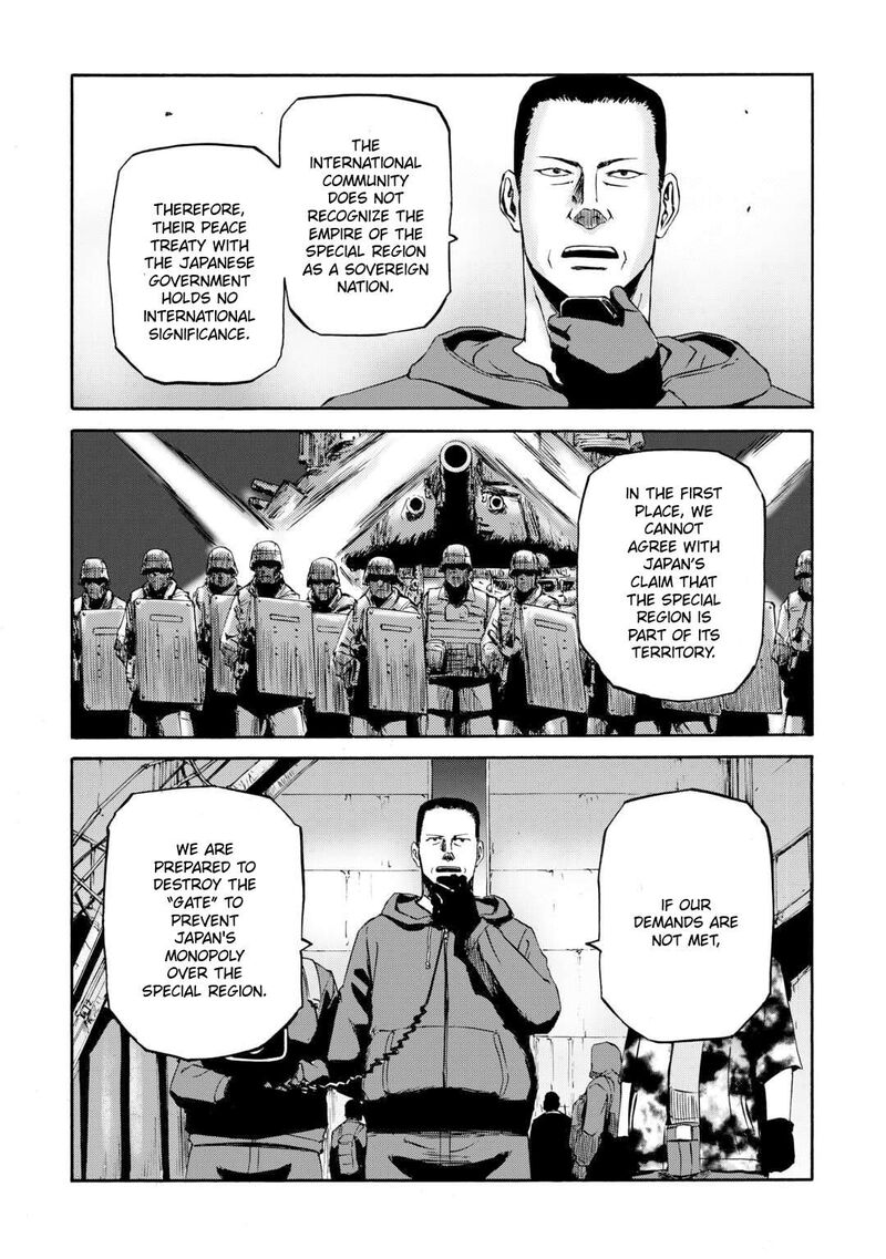 Gate Jietai Kare No Chi Nite Kaku Tatakeri Chapter 136 Page 19