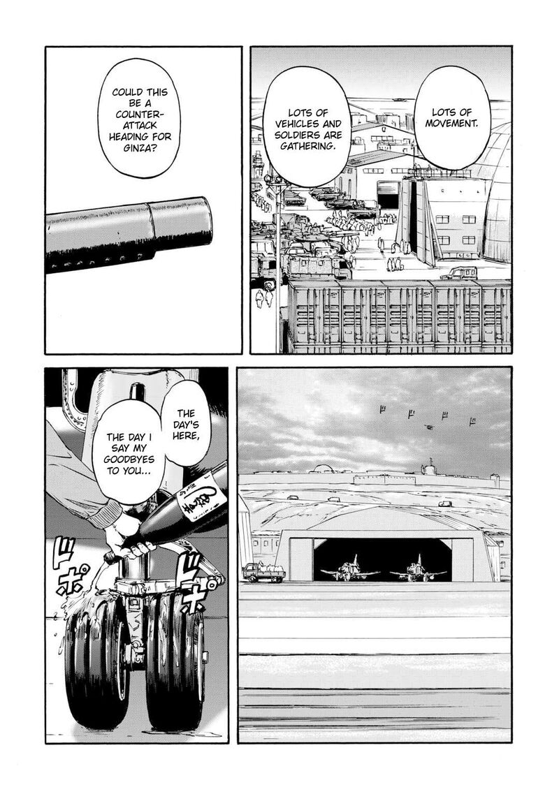 Gate Jietai Kare No Chi Nite Kaku Tatakeri Chapter 136 Page 28