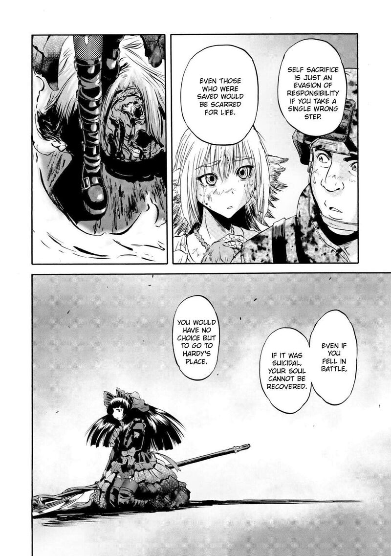 Gate Jietai Kare No Chi Nite Kaku Tatakeri Chapter 138 Page 17