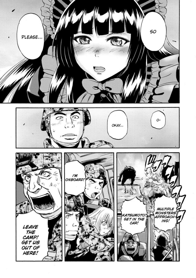 Gate Jietai Kare No Chi Nite Kaku Tatakeri Chapter 138 Page 18