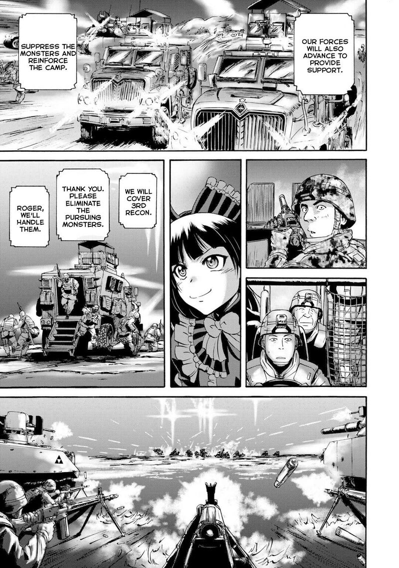Gate Jietai Kare No Chi Nite Kaku Tatakeri Chapter 138 Page 22