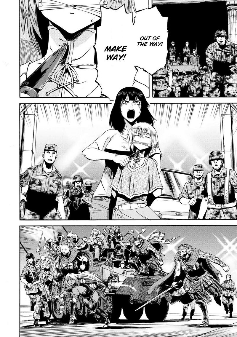 Gate Jietai Kare No Chi Nite Kaku Tatakeri Chapter 139 Page 34
