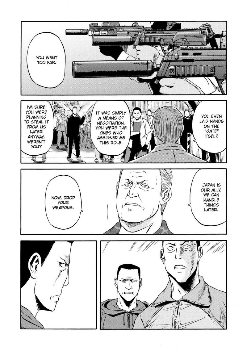 Gate Jietai Kare No Chi Nite Kaku Tatakeri Chapter 140 Page 28