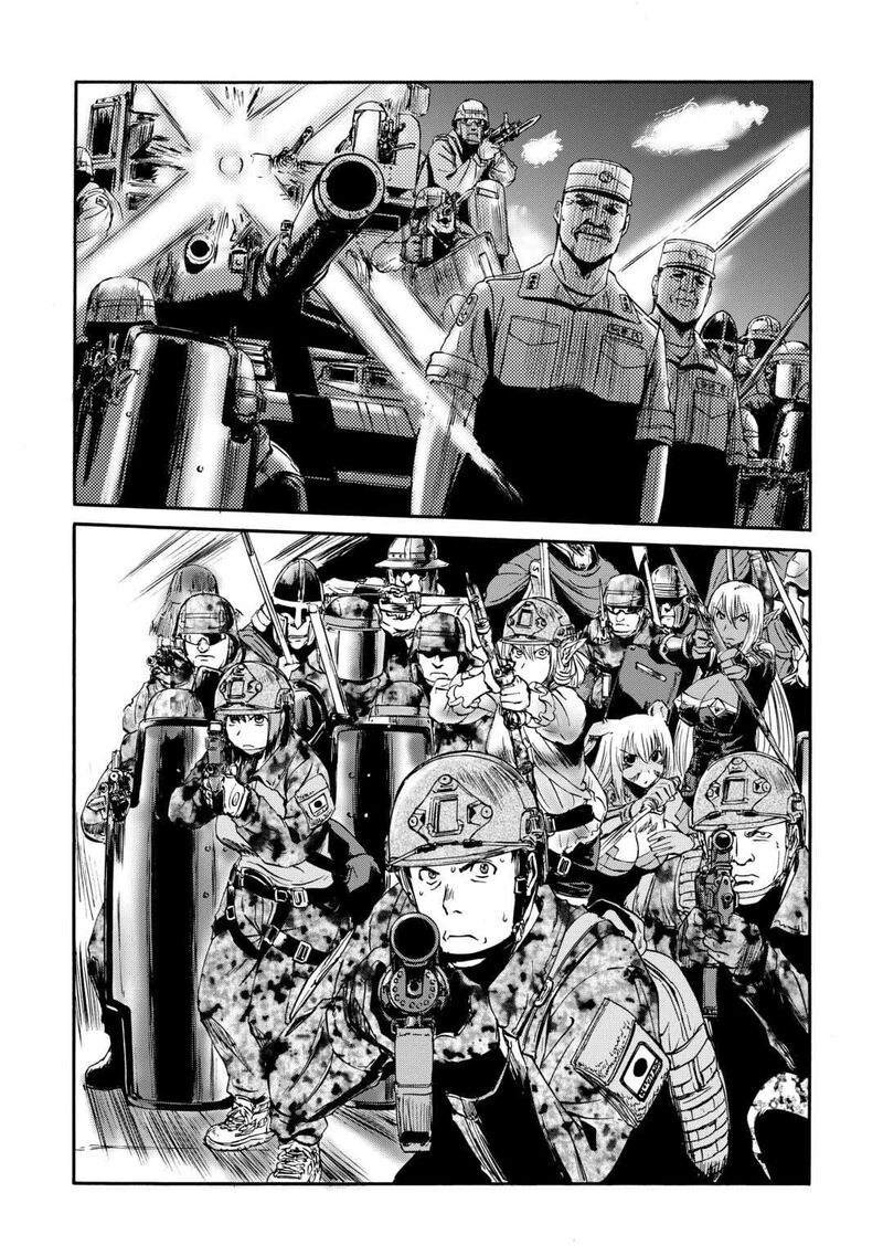 Gate Jietai Kare No Chi Nite Kaku Tatakeri Chapter 140 Page 29