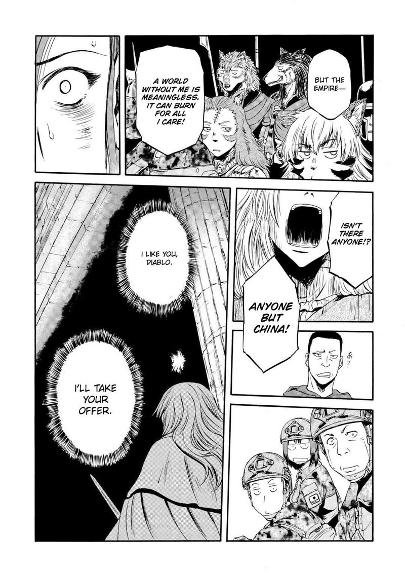 Gate Jietai Kare No Chi Nite Kaku Tatakeri Chapter 140 Page 34
