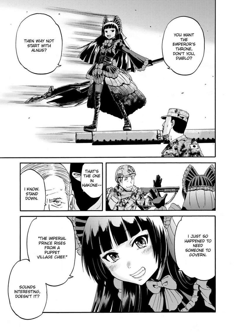 Gate Jietai Kare No Chi Nite Kaku Tatakeri Chapter 140 Page 36