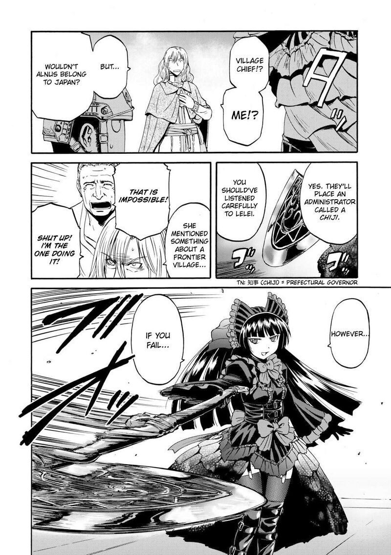 Gate Jietai Kare No Chi Nite Kaku Tatakeri Chapter 140 Page 37