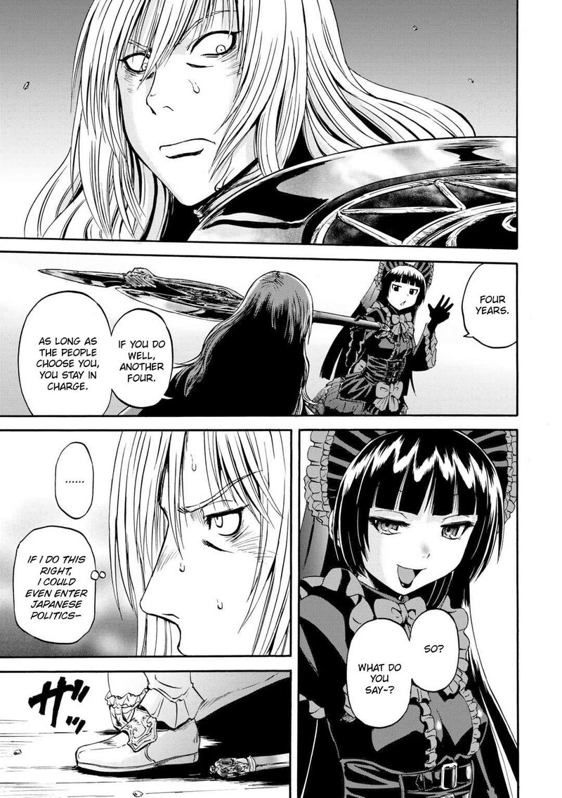 Gate Jietai Kare No Chi Nite Kaku Tatakeri Chapter 140 Page 38