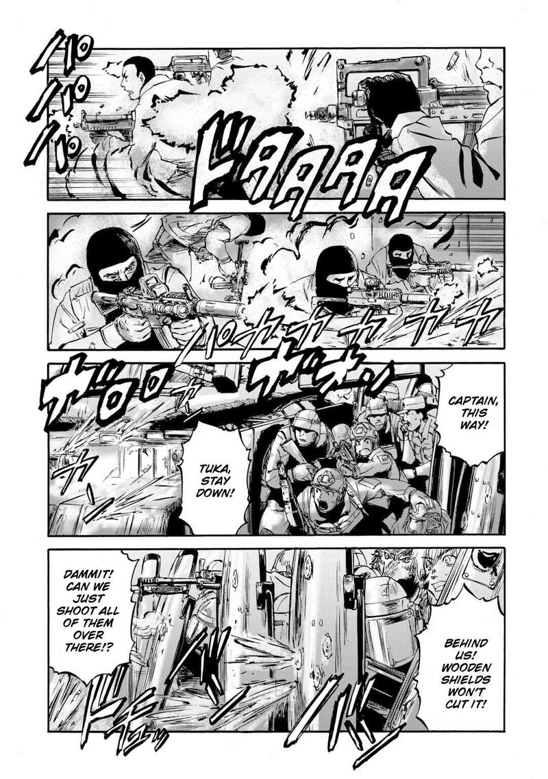 Gate Jietai Kare No Chi Nite Kaku Tatakeri Chapter 140 Page 42