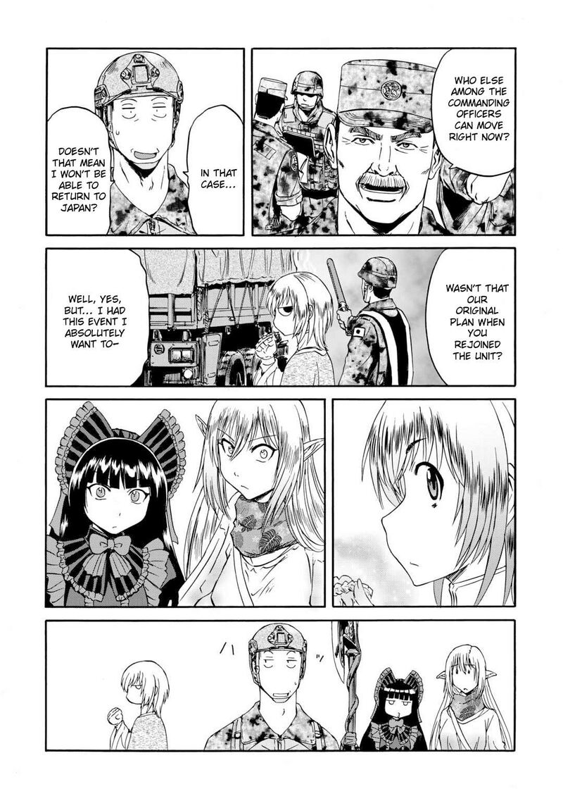Gate Jietai Kare No Chi Nite Kaku Tatakeri Chapter 142 Page 13