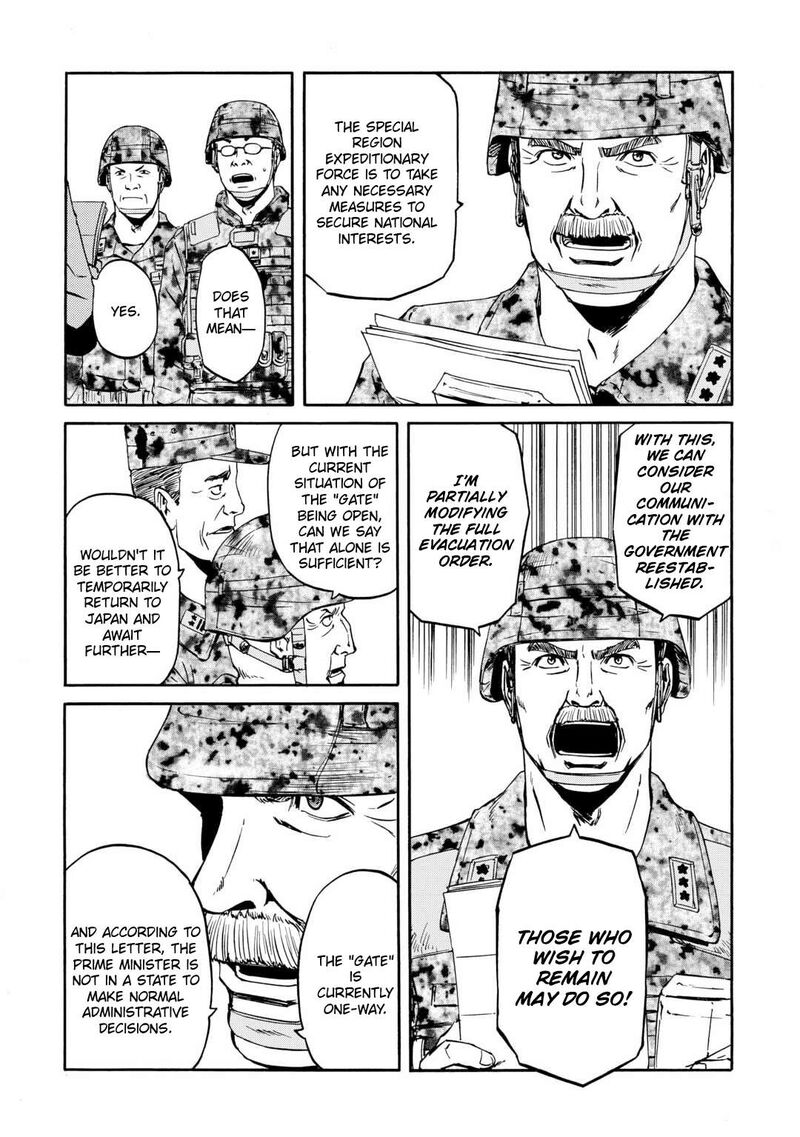 Gate Jietai Kare No Chi Nite Kaku Tatakeri Chapter 142 Page 20